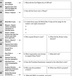 Plessy v ferguson 1896 answer key