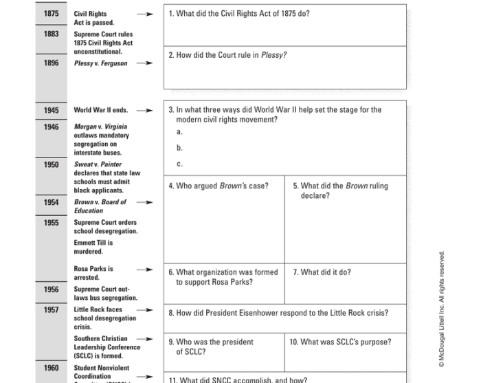 Plessy v ferguson 1896 answer key