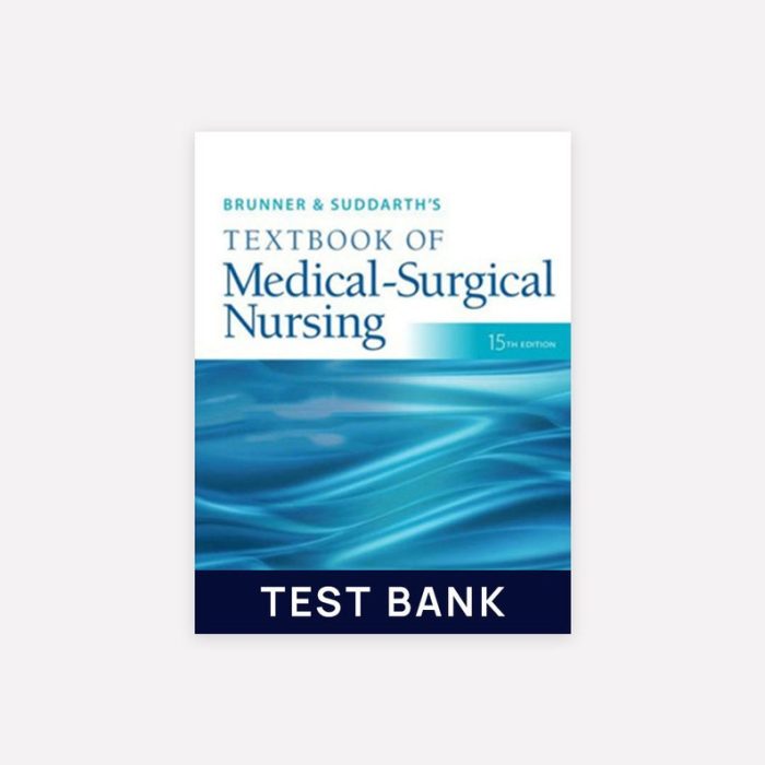 Lewis med surg nursing test bank