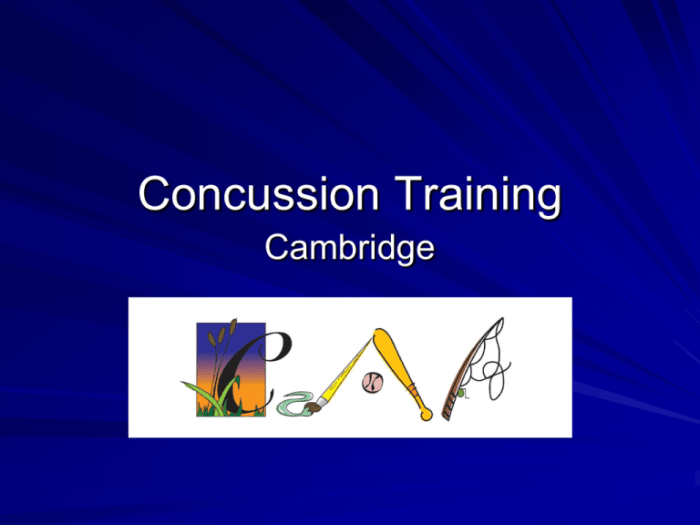 Concussion training for service members answers